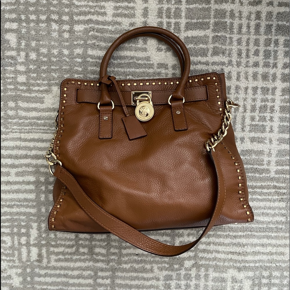 Michael Kors Hamilton Whipstitch Tote